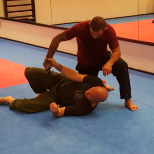 Red Zone Grounded Knife Defense Seminar at Centerline Gym